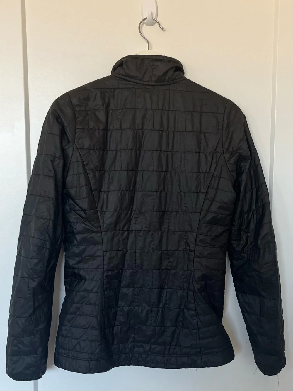 Patagonia Nano Puff Jacket Women’s XS Black Primaloft Insulated Full Zip